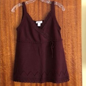 Woman’s loft sweater tank
